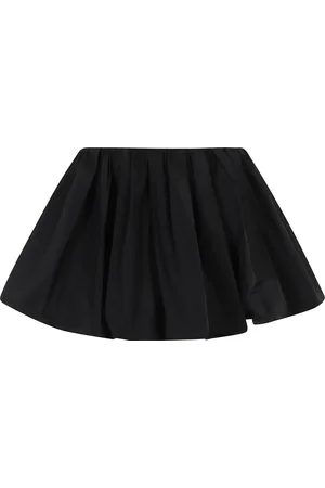 J.W.Anderson Kjol, Dam, M, Ballong Skort Svart Taffeta Samlad