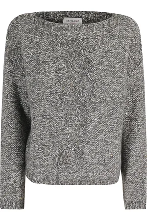 ERMANNO SCERVINO Stickade tröjor & koftor, Dam, S, Stilren Stickad Topp
