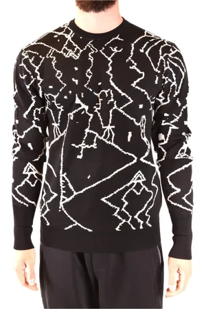 Neil Barrett Stickade tröjor & koftor, Herr, M, Stiliga Sweaters för Män och Kvinnor