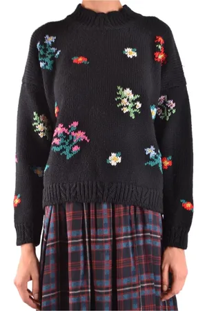 Serafini Stickade tröjor & koftor, Dam, S, Stiliga Sweaters för varje tillfälle
