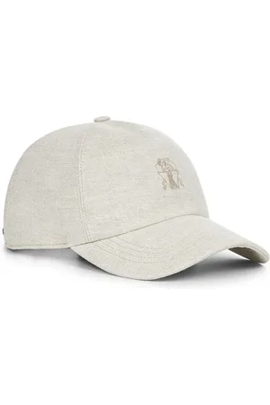 Brunello Cucinelli Accessoarer, Dam, S, Läder, Hattar med Justerbar Läderrem