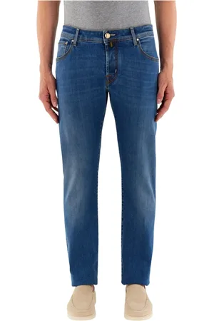 Jacob Cohen Jeans, Herr, W31, Klarblå Jeans