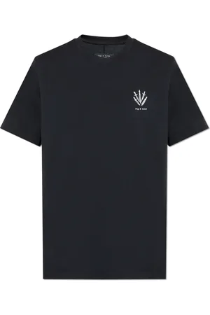 RAG&BONE Topp, Herr, XL, Bomull, Bomull T-shirt med logotyp