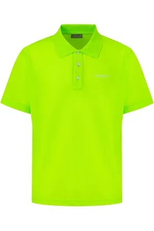 Dior Topp, Herr, L, Bomull, Grön Bomullspolotröja med Logotyp
