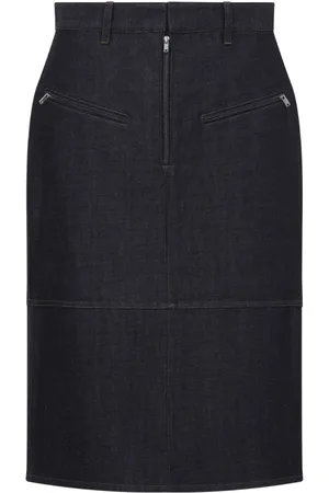 Jil Sander Kjol, Dam, 2Xs, Elegant Svart Kjol