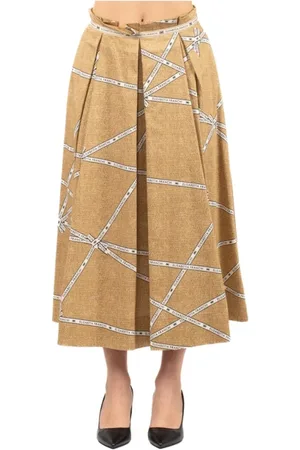 Elisabetta Franchi Kjol, Dam, S, Elegant Svart Kjol