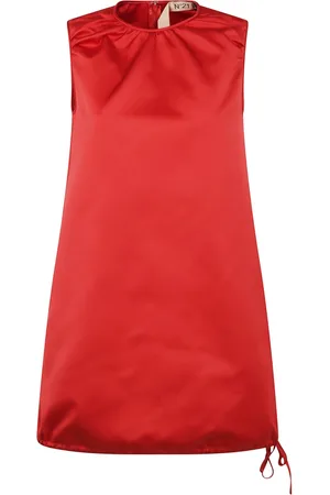 Nº21 Klänning, Dam, XL, Polyester, Elegant Polyester Klänning för Kvinnor