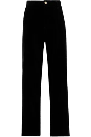Roberto Cavalli Byxor, Herr, M, Läder, Corduroy Tiger Tooth Byxor