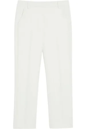 Max Mara Byxor, Dam, S, Beige Weekend Byxor Rana