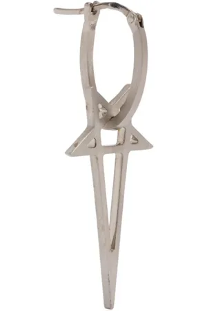 Rick Owens Accessoarer, Herr, ONE Size, Pentagram Palladio Örhänge