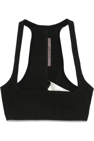 Rick Owens Topp, Dam, S, Svart Topp med Unik Stil