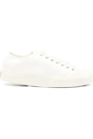 Superga Skor, Herr, 46 EU, Vit Snörad Sneaker med Gummispets