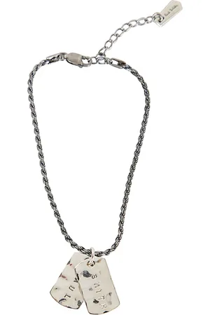 Paul Smith Accessoarer, Herr, ONE Size, Dubbel Tag Herrarmband Stilren