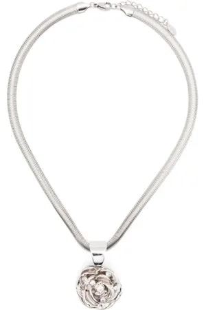 MAGDA BUTRYM Accessoarer, Dam, ONE Size, Elegant Silverhalsband Smycken