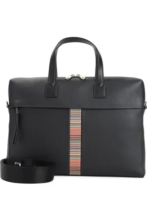Paul Smith Väska, Herr, ONE Size, Läder, Svart Läder Portfölj Ss25