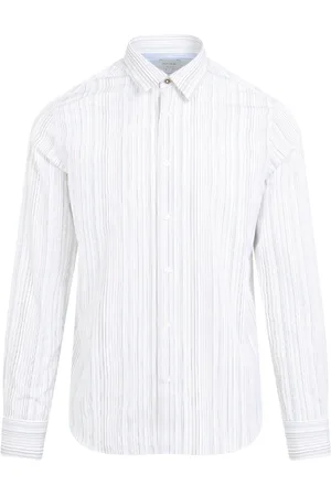 Paul Smith Skjorta, Herr, M, Bomull, Randig Bomullsskjorta