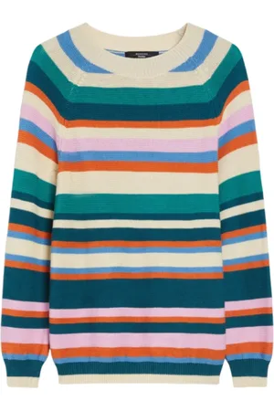 Max Mara Stickade tröjor & koftor, Dam, M, Bomull, Mjuk Bomull Länkstickad Tröja