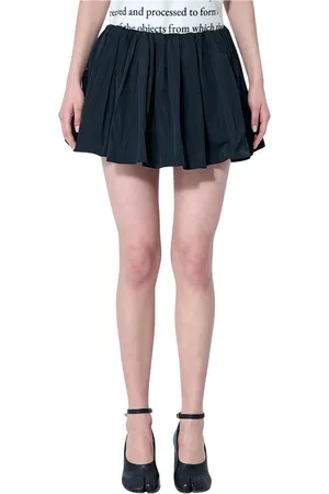J.W.Anderson Kjol, Dam, S, Polyester, Gathered Skort med Inbyggda Shorts