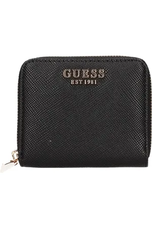 Guess Accessoarer, Dam, ONE Size, Läder, Ivory plånbok och kortfodral - Stilren
