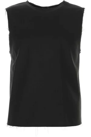 Entire Studios Topp, Dam, S, Polyester, Svart Stretch Tank Top Stickat