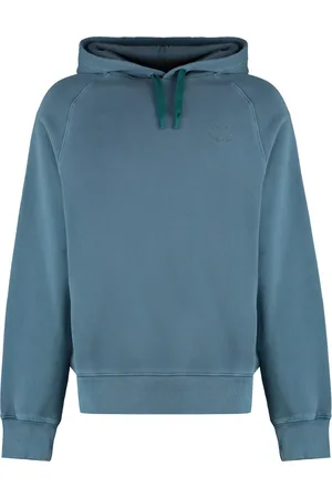Paul Smith Sweatshirts & Hoodies, Herr, L, Bomull, Räfflad Bomullshoodie