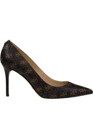 Guess Skor, Dam, 36 EU, Brun Polyeten Sandal för Kvinnor