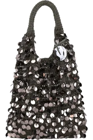 J.W.Anderson Väska, Dam, ONE Size, Paljett Hobo Väska Gunmetal Handväska