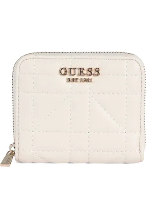 Guess Accessoarer, Dam, ONE Size, Läder, Quiltad Plånbok med Dragkedja