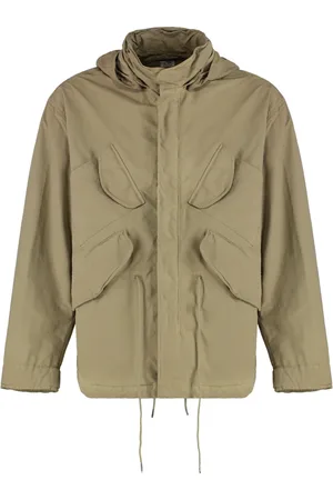 C.P. Company Jacka, Herr, M, Polyester, Praktisk Tygjacka med Justerbara Dragsnören