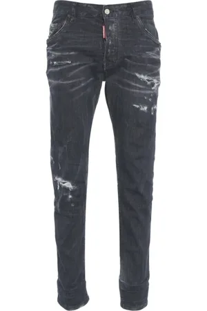 Dsquared2 Jeans, Herr, S, Svarta Skater Jeans för Män