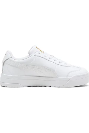 PUMA Skor, Dam, 39 EU, Vit Feminin Roma Stil Sko