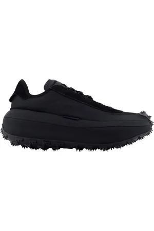 Y-3 Skor, Dam, 37 EU, Läder, Svarta lädersneakers - Off-White
