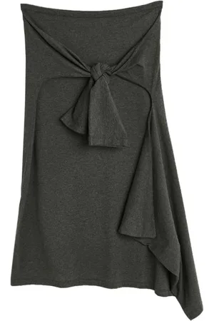 OUR LEGACY Kjol, Dam, M, Bomull, Elegant Sash Kjol för Kvinnor