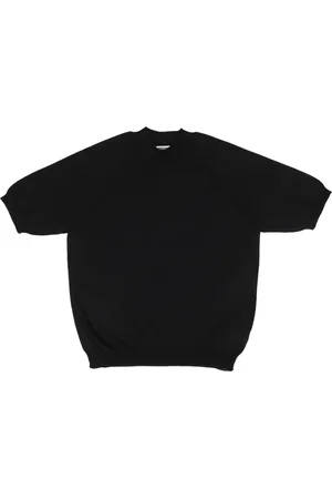 Mauro Grifoni Stickade tröjor & koftor, Herr, M, Svart Turtleneck Tröja