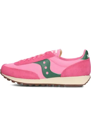 Saucony Skor, Dam, 37 EU, Rosa Trainer 80 Låga Sneakers