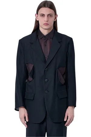 YOHJI YAMAMOTO Jacka, Herr, M, Midja Cut-Out Blazer