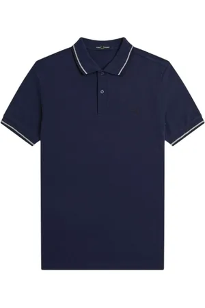 Fred Perry Topp, Herr, M, Bomull, Klassisk Polo med Mint Accents