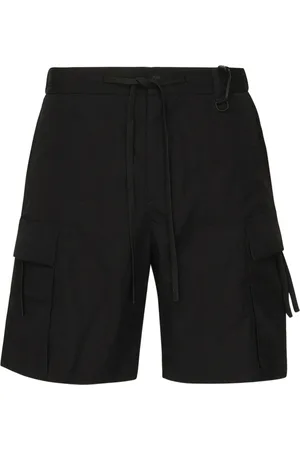 HERNO Shorts, Herr, S, Svarta Korta Byxor Lamier