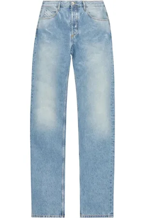 The Attico Jeans, Dam, W27, Bomull, Elegant Bomull Långbyxor