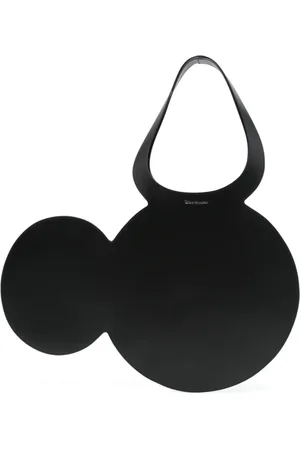 COPERNI Väska, Dam, ONE Size, Läder, Svart handväska med Disney-tryck