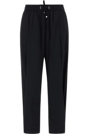 HERNO Byxor, Dam, M, Nylon, Byxor med Elastisk Midja och Metall Accents