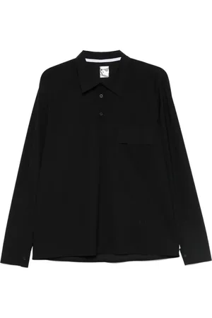 GR10K Topp, Herr, L, Svart Ultraljud Polo Skjorta