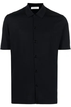 GOES BOTANICAL Skjorta, Herr, 2Xl, Midnight Merino Wool Polo Shirt