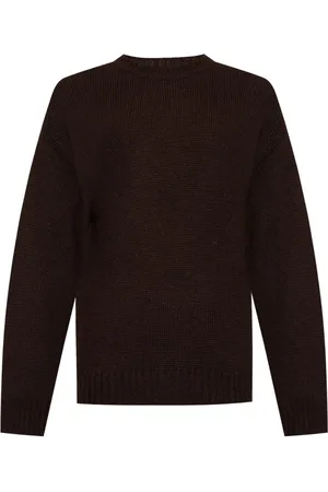Dsquared2 Stickade tröjor & koftor, Herr, L, Brun Stickad Tröja för Män