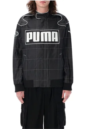 PUMA Jacka, Herr, S, Polyester, Sportig Racer Jacket för Män