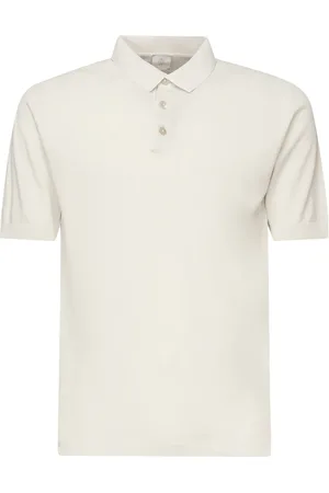 ELEVENTY Topp, Herr, 2Xl, Bomull, Sand Polo T-shirts och Polos