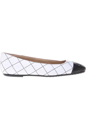 BALDININI Skor, Dam, 37 1/2 EU, Black and quilted nappa studded slingback