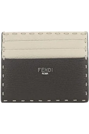 Fendi Accessoarer, Herr, ONE Size, Stilren Korthållare med Flera Platser