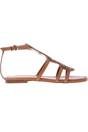 BALDININI Skor, Dam, 38 EU, Lizard print leather sandal
