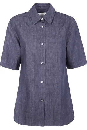 STUDIO NICHOLSON Blusar & Skjortor , Dam, 2Xs, Slim Fit Casual Skjorta